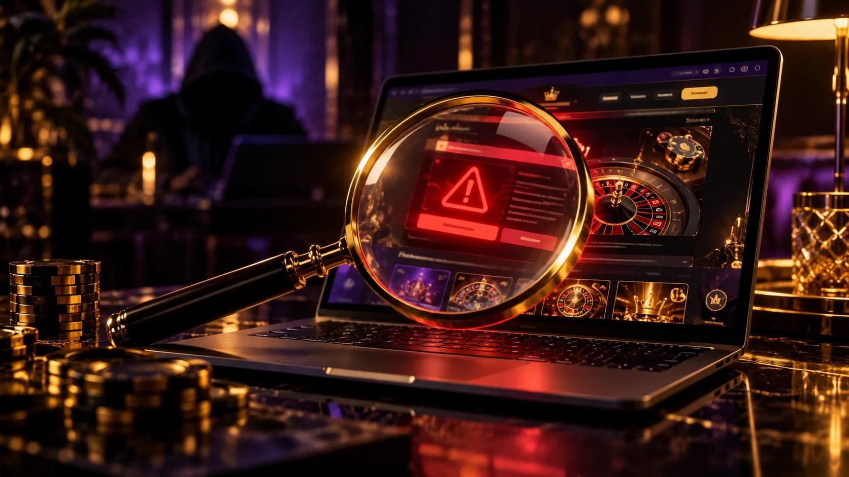 Alertes et arnaques aux casinos en ligne : vérifier un site de jeux